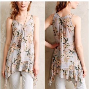 Magda Floral Tunic Tank